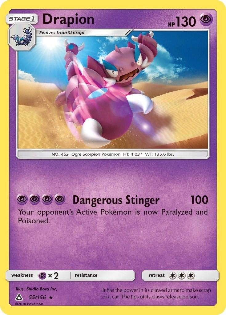 Image for Drapion (55/156) [SM - Ultra Prism] - Pokemon