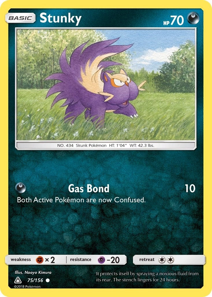 Image for Stunky (75/156) [SM - Ultra Prism] - Pokemon