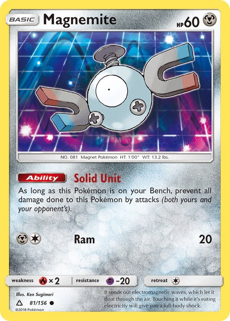 Image for Magnemite (81) (81/156) [SM - Ultra Prism] - Pokemon