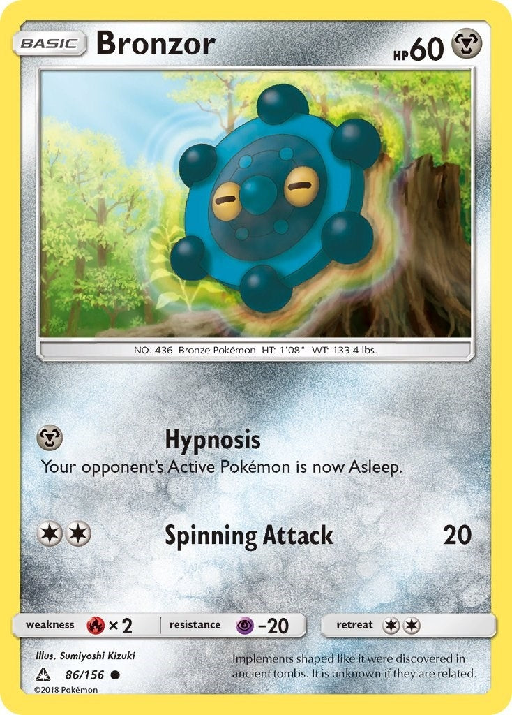 Image for Bronzor (86/156) [SM - Ultra Prism] - Pokemon
