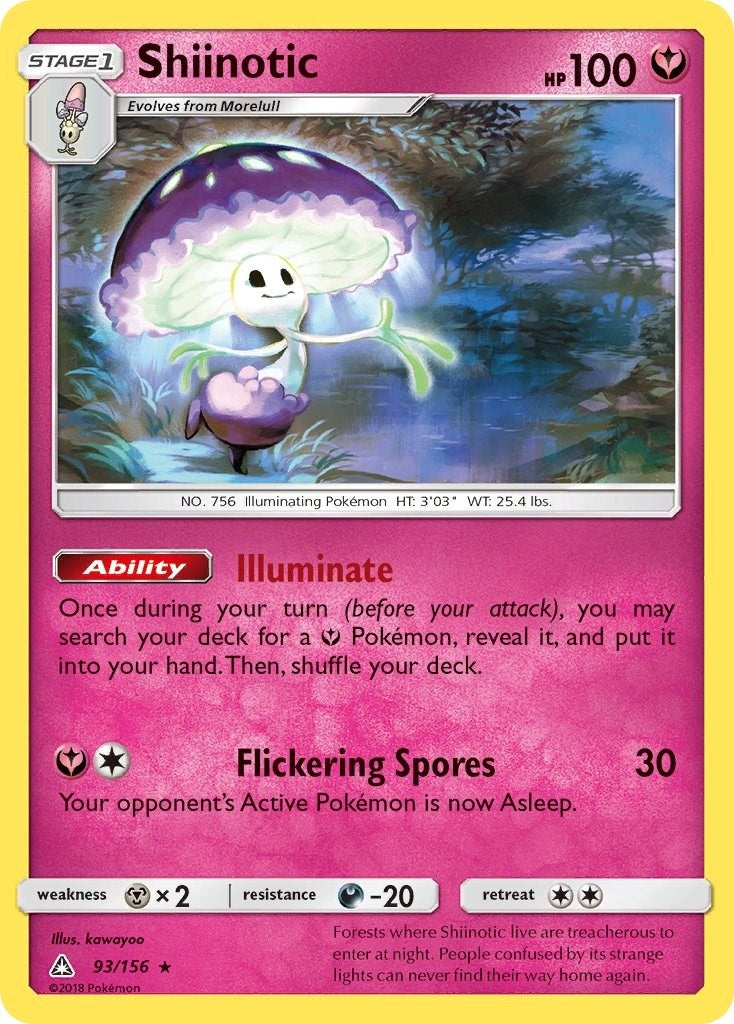 Image for Shiinotic (93/156) [SM - Ultra Prism] - Pokemon
