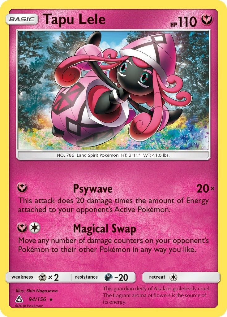 Image for Tapu Lele (94/156) [SM - Ultra Prism] - Pokemon