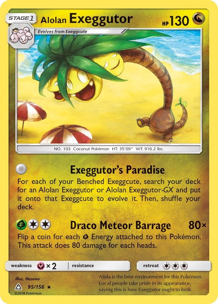 Image for Alolan Exeggutor (95/156) [SM - Ultra Prism] - Pokemon