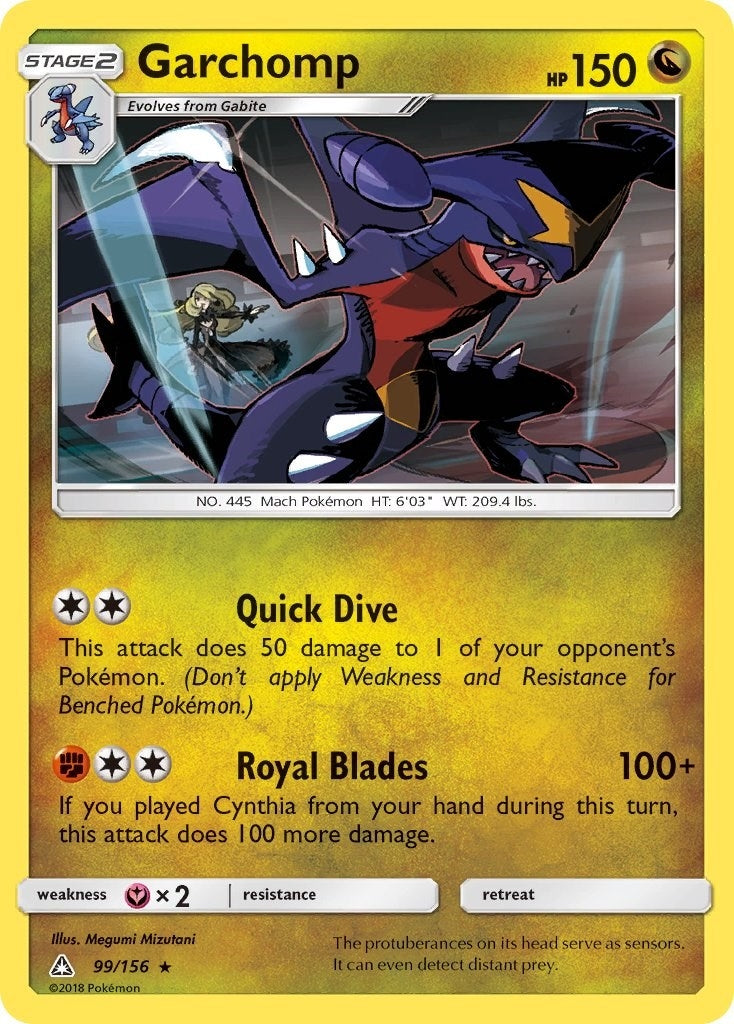 Image for Garchomp (99/156) [SM - Ultra Prism] - Pokemon