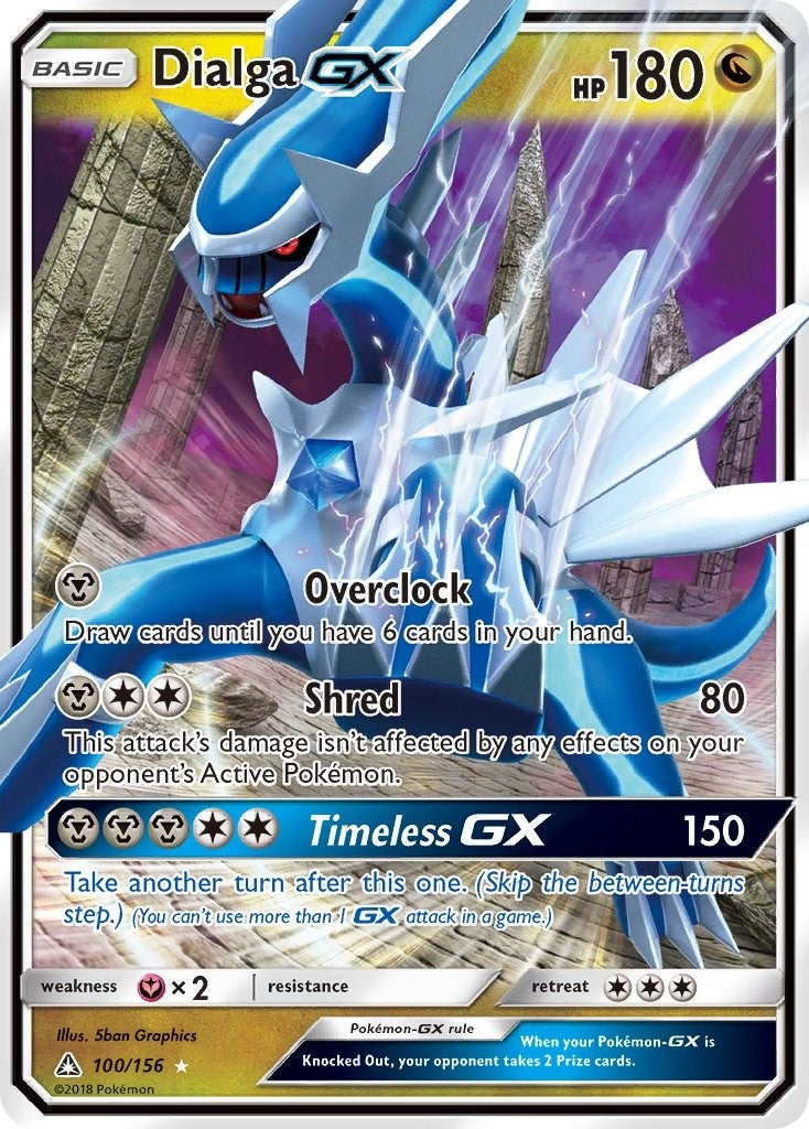 Image for Dialga GX (100/156) [SM - Ultra Prism] - Pokemon