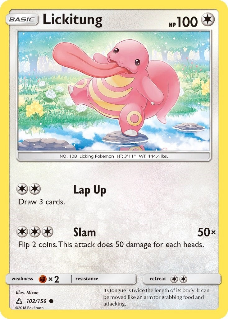 Image for Lickitung (102/156) [SM - Ultra Prism] - Pokemon