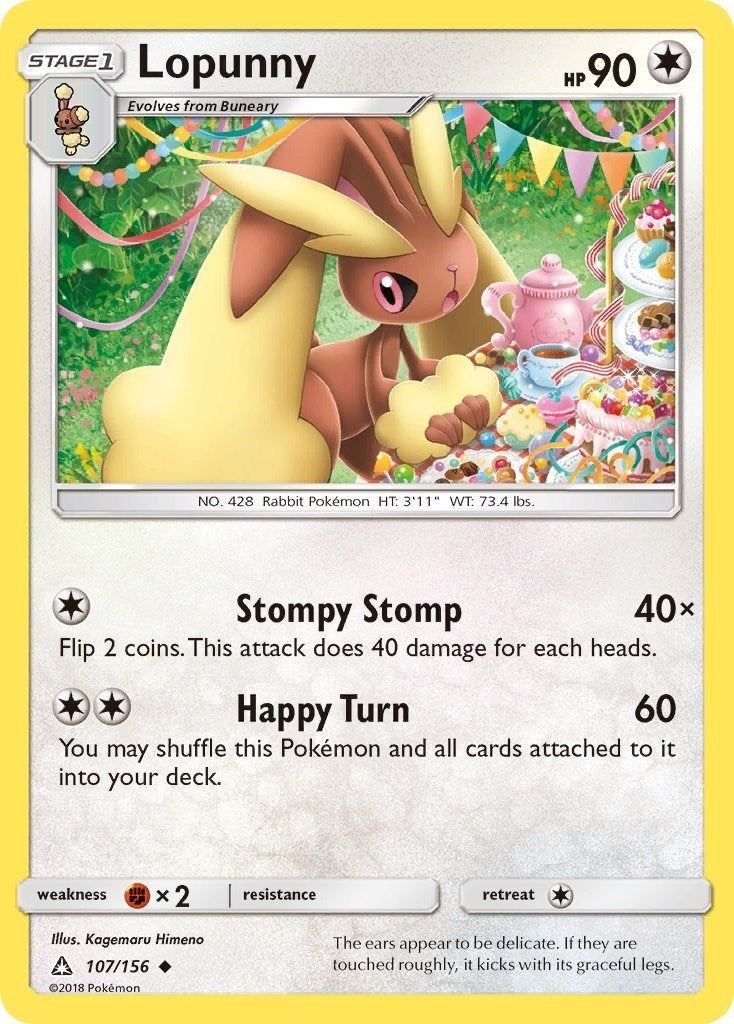 Image for Lopunny (107/156) [SM - Ultra Prism] - Pokemon