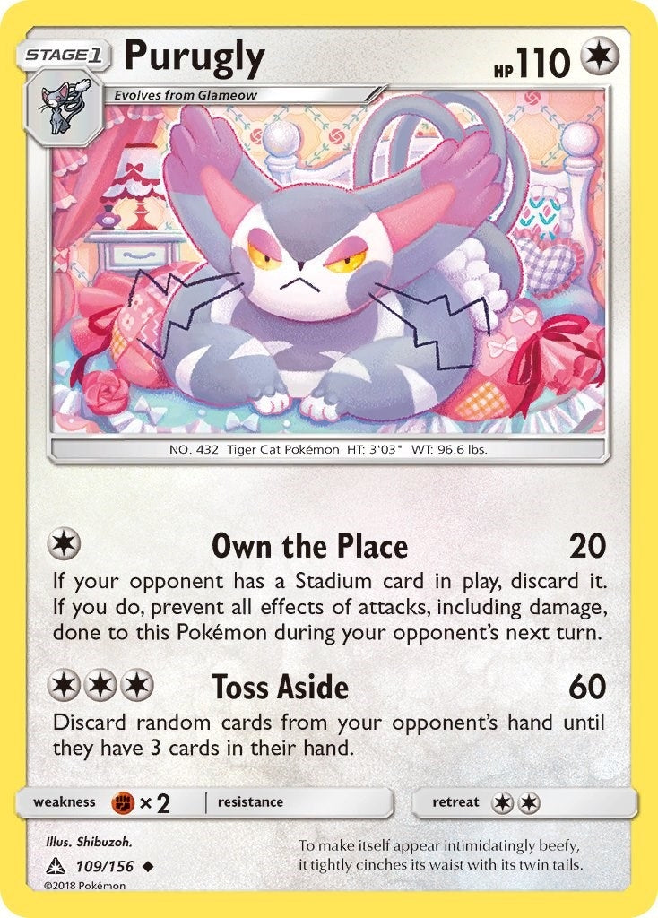 Image for Purugly (109/156) [SM - Ultra Prism] - Pokemon
