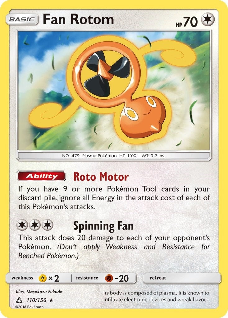 Image for Fan Rotom (110/156) [SM - Ultra Prism] - Pokemon