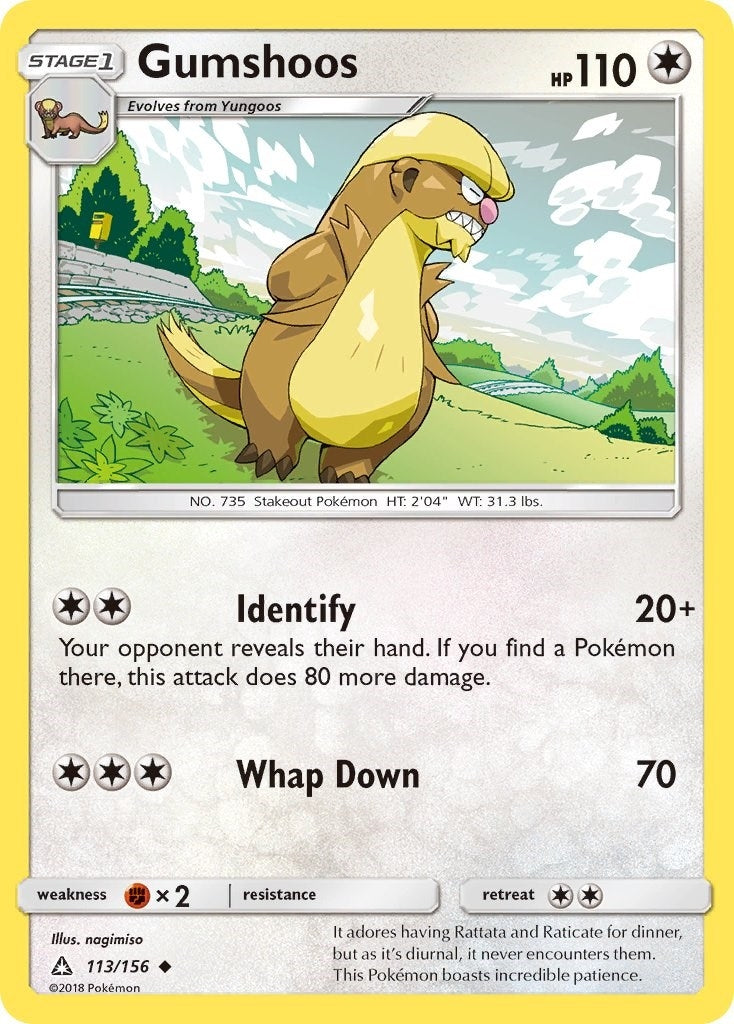 Image for Gumshoos (113/156) [SM - Ultra Prism] - Pokemon