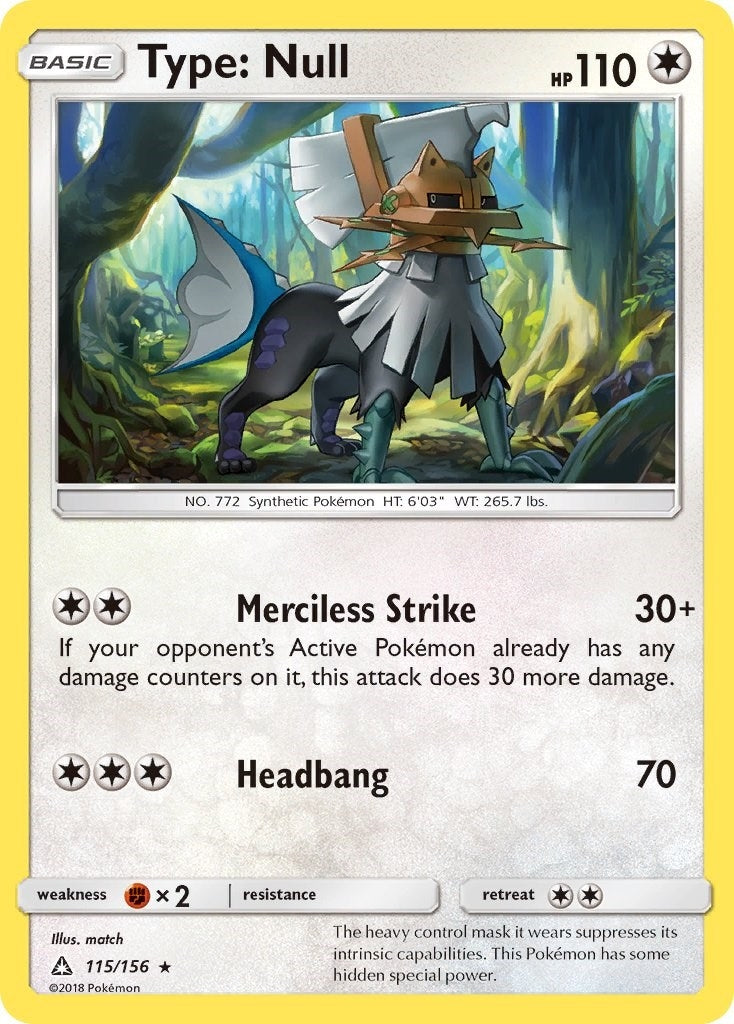 Image for Type: Null (115/156) [SM - Ultra Prism] - Pokemon