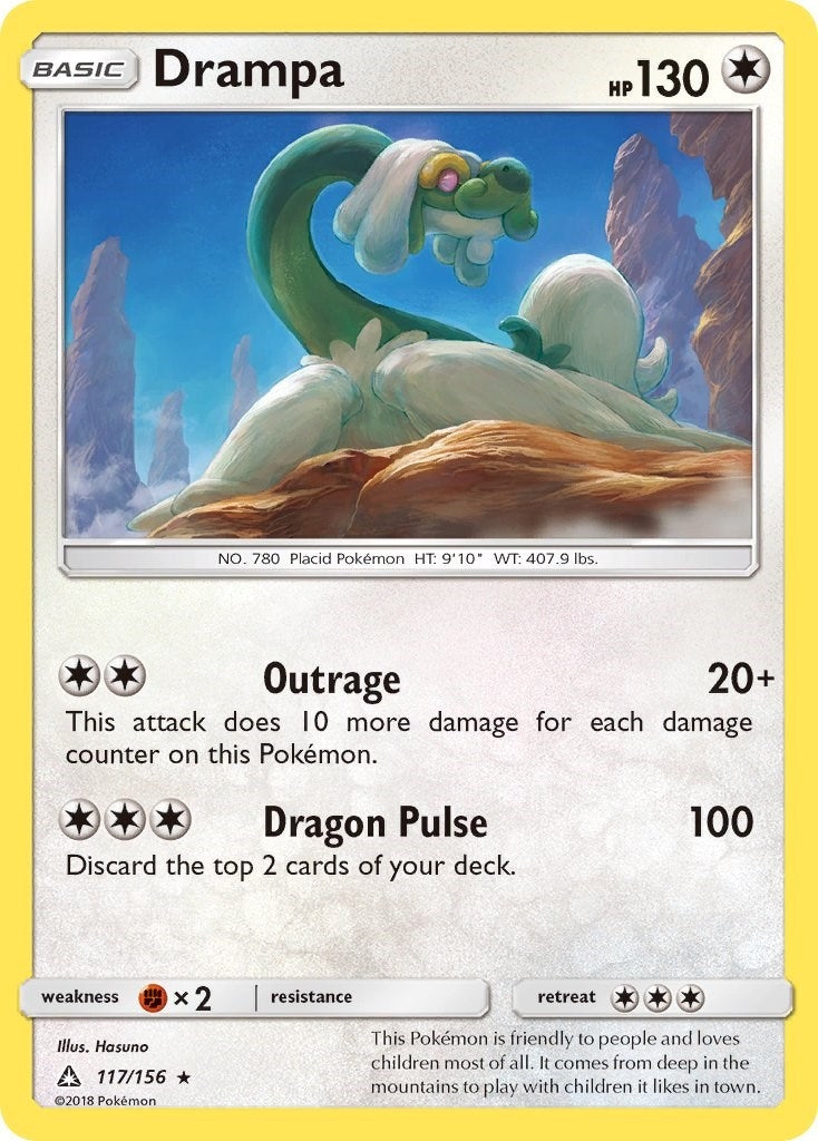 Image for Drampa (117/156) [SM - Ultra Prism] - Pokemon