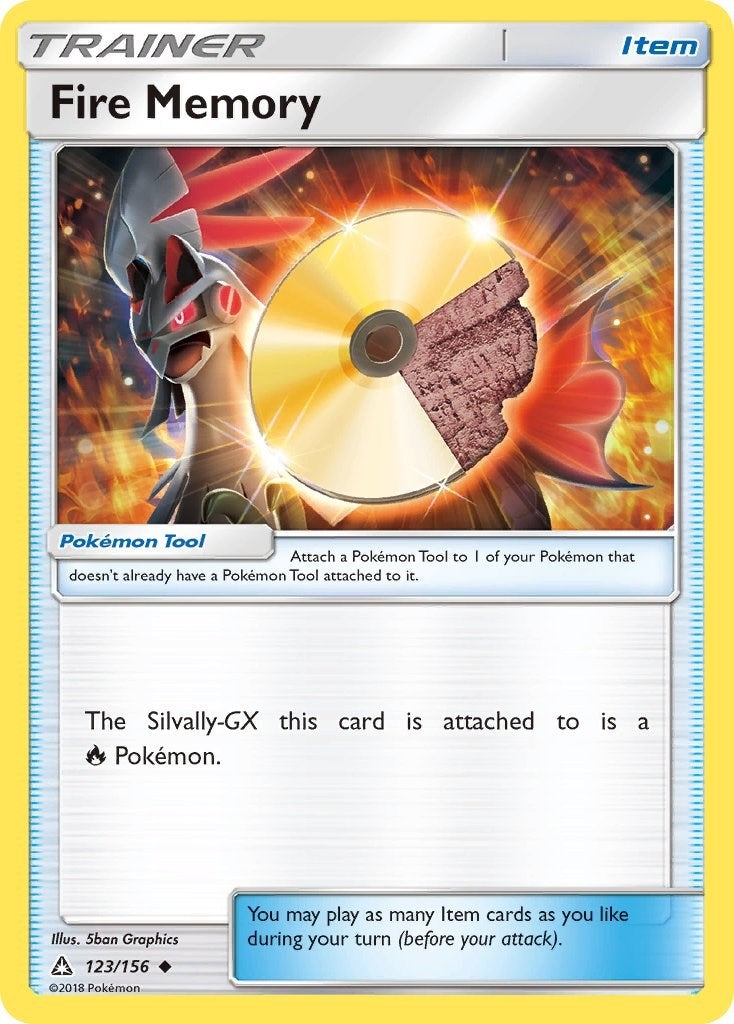 Image for Fire Memory (123/156) [SM - Ultra Prism] - Pokemon