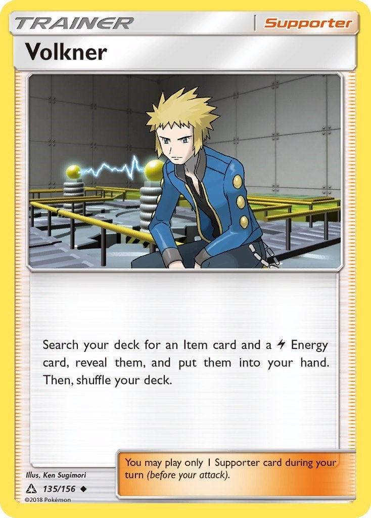 Image for Volkner (135/156) [SM - Ultra Prism] - Pokemon