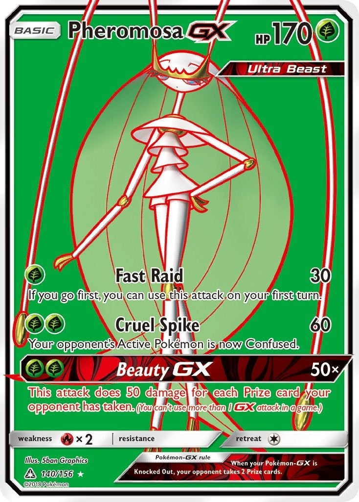 Image for Pheromosa GX (Full Art) (140/156) [SM - Ultra Prism] - Pokemon