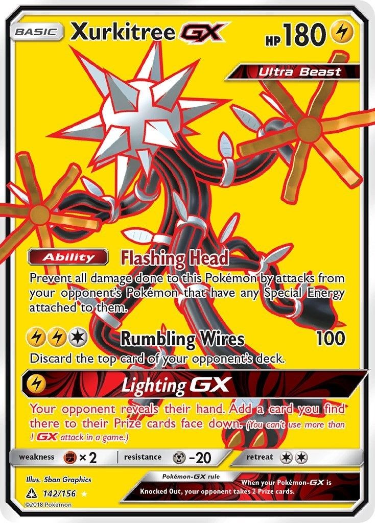 Image for Xurkitree GX (Full Art) (142/156) [SM - Ultra Prism] - Pokemon