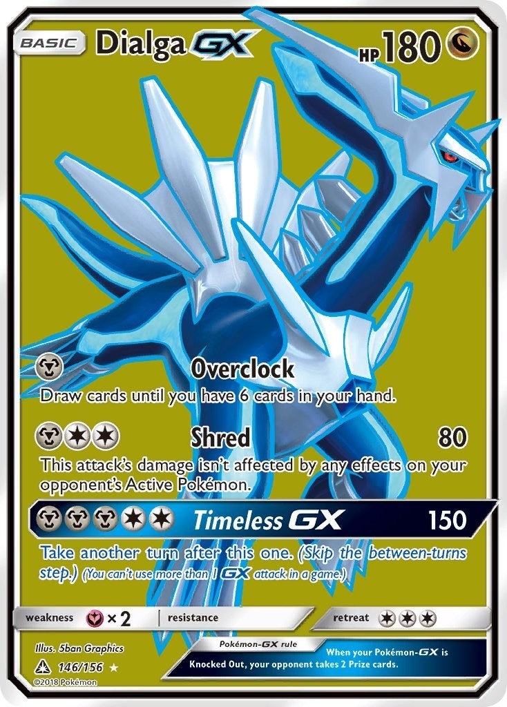 Image for Dialga GX (Full Art) (146/156) [SM - Ultra Prism] - Pokemon