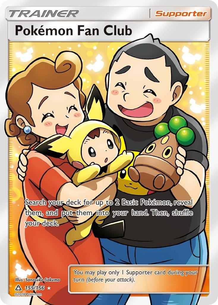 Pokemon Fan Club (Full Art) (155/156) [SM - Ultra Prism]