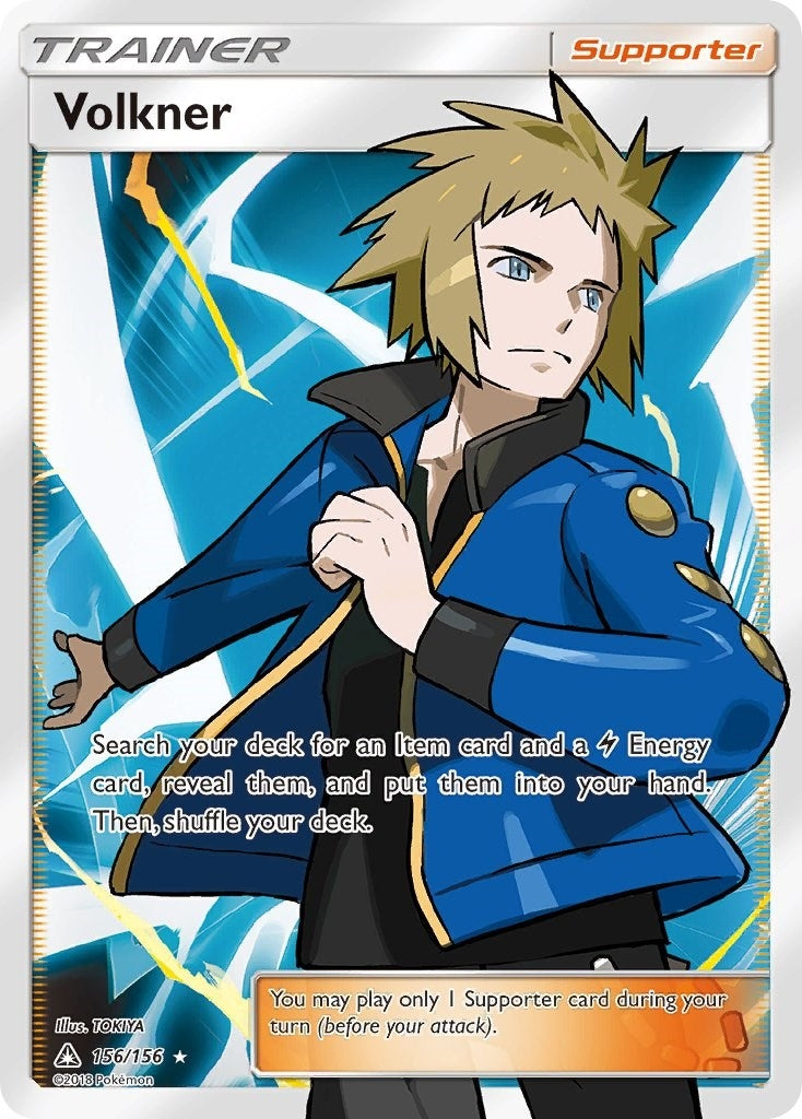 Image for Volkner (Full Art) (156/156) [SM - Ultra Prism] - Pokemon