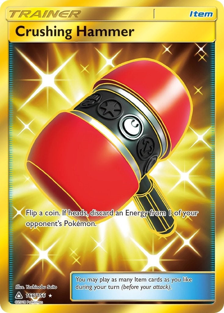 Image for Crushing Hammer (Secret Rare) (166/156) [SM - Ultra Prism] - Pokemon