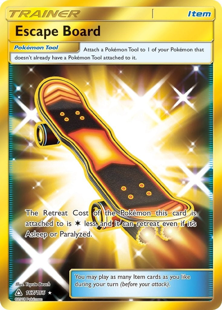 Image for Escape Board (Secret Rare) (167/156) [SM - Ultra Prism] - Pokemon