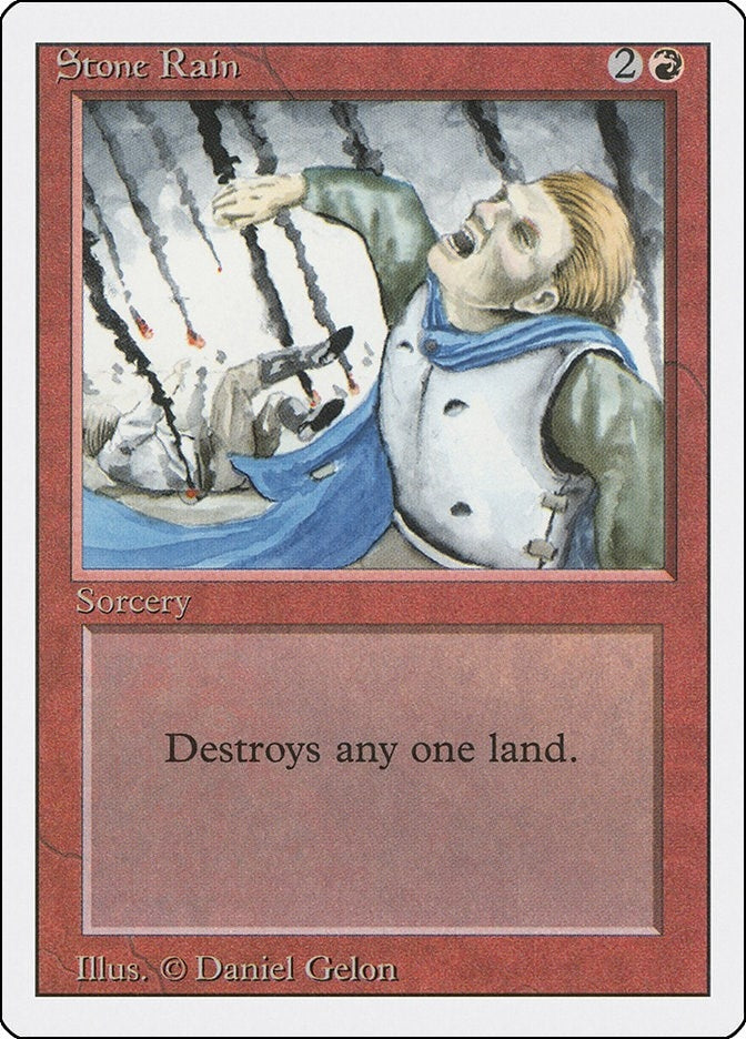 Image for Stone Rain [Revised Edition] - Magic: The Gathering