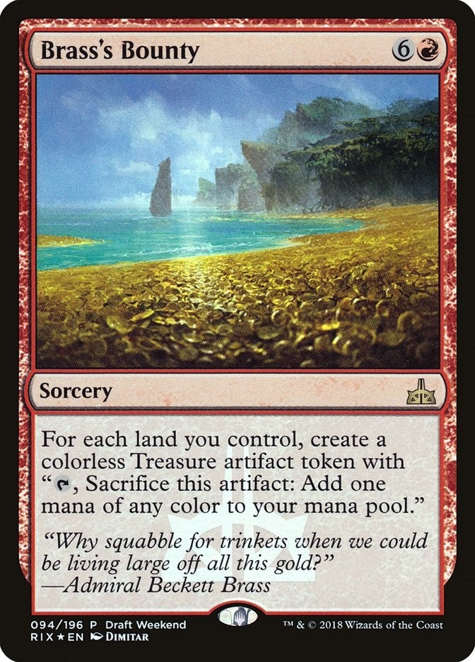 Image for Brass's Bounty (Draft Weekend) (94) [Launch Party & Release Event Promos] - Magic: The Gathering