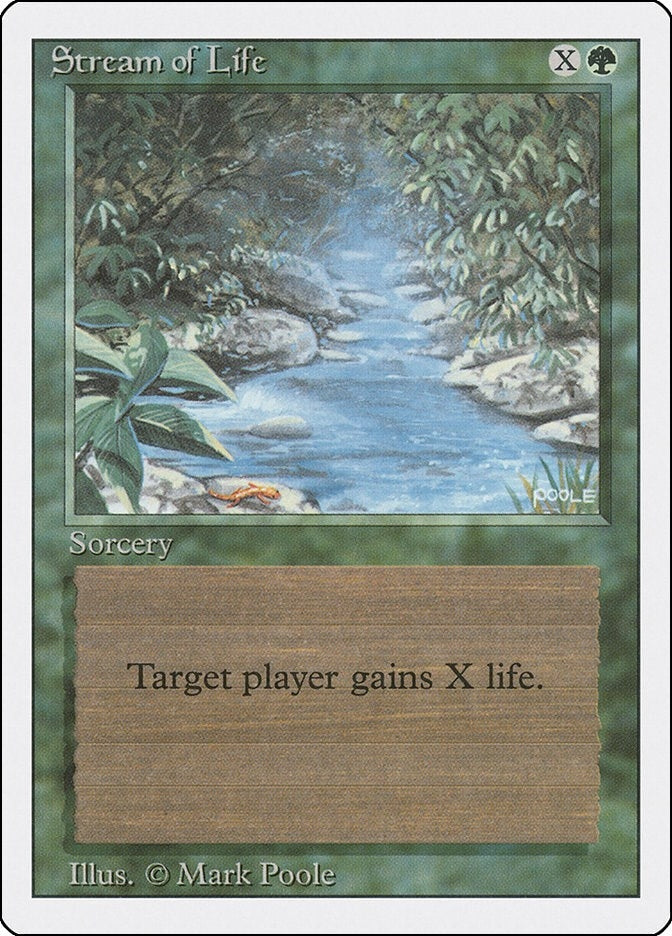 Image for Stream of Life [Revised Edition] - Magic: The Gathering