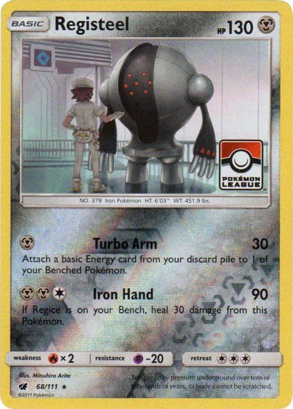 Image for Registeel - 68/111 (Pokemon League) (068/111) [League & Championship Cards] - Pokemon