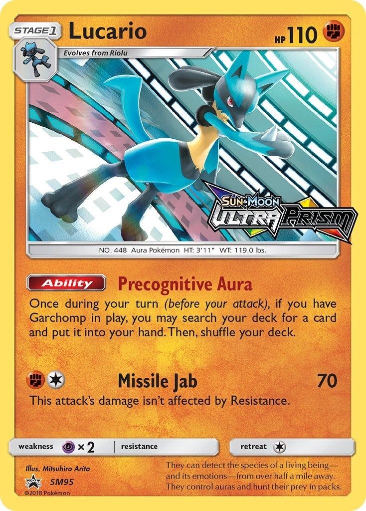 Image for Lucario - SM95 (Prerelease) (SM95) [SM Promos] - Pokemon