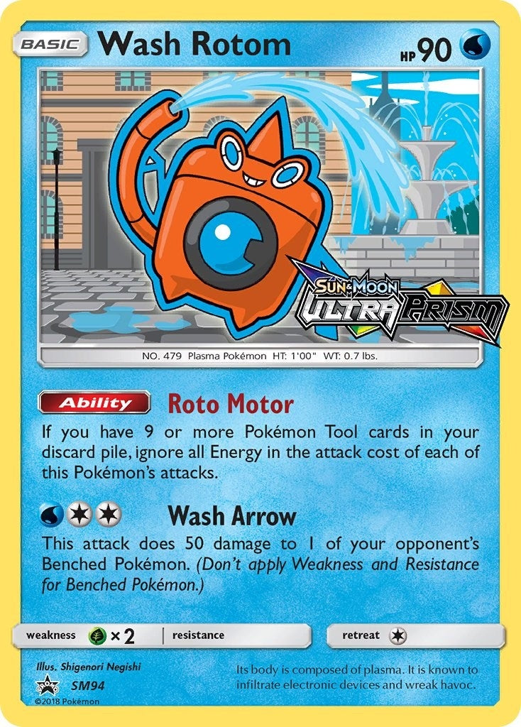 Image for Wash Rotom - SM94 (Prerelease) (SM94) [SM Promos] - Pokemon