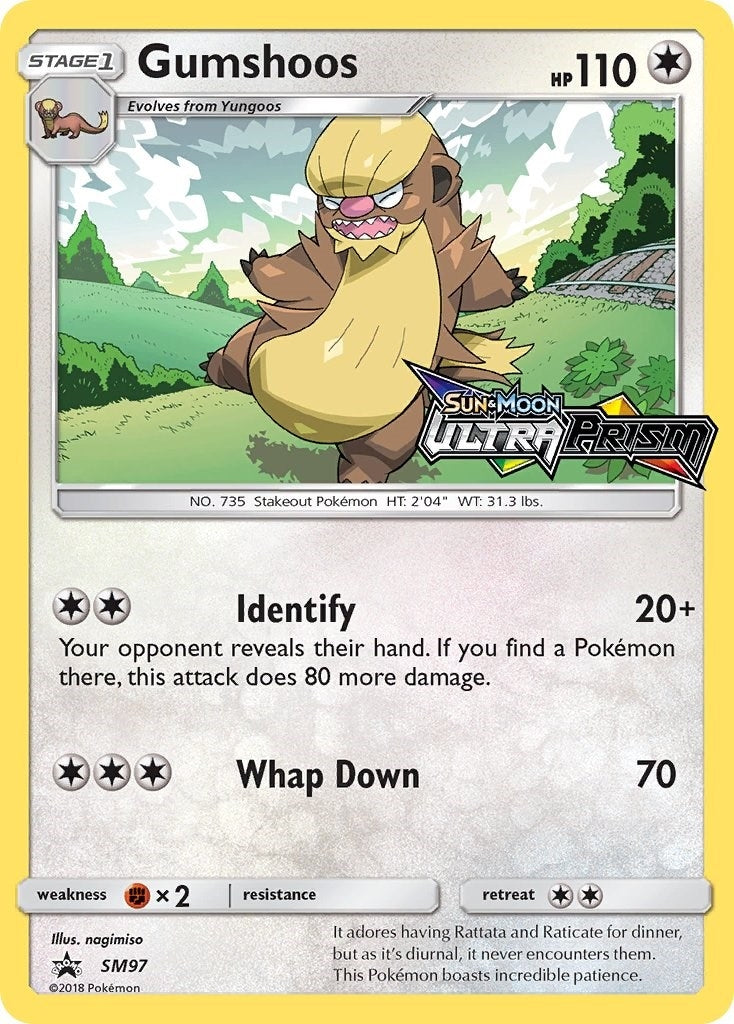 Image for Gumshoos - SM97 (Prerelease) (SM97) [SM Promos] - Pokemon