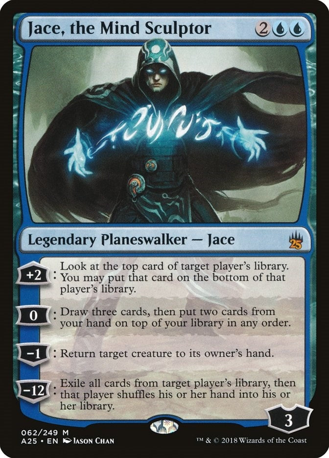Image for Jace, the Mind Sculptor (62) [Masters 25] - Magic: The Gathering