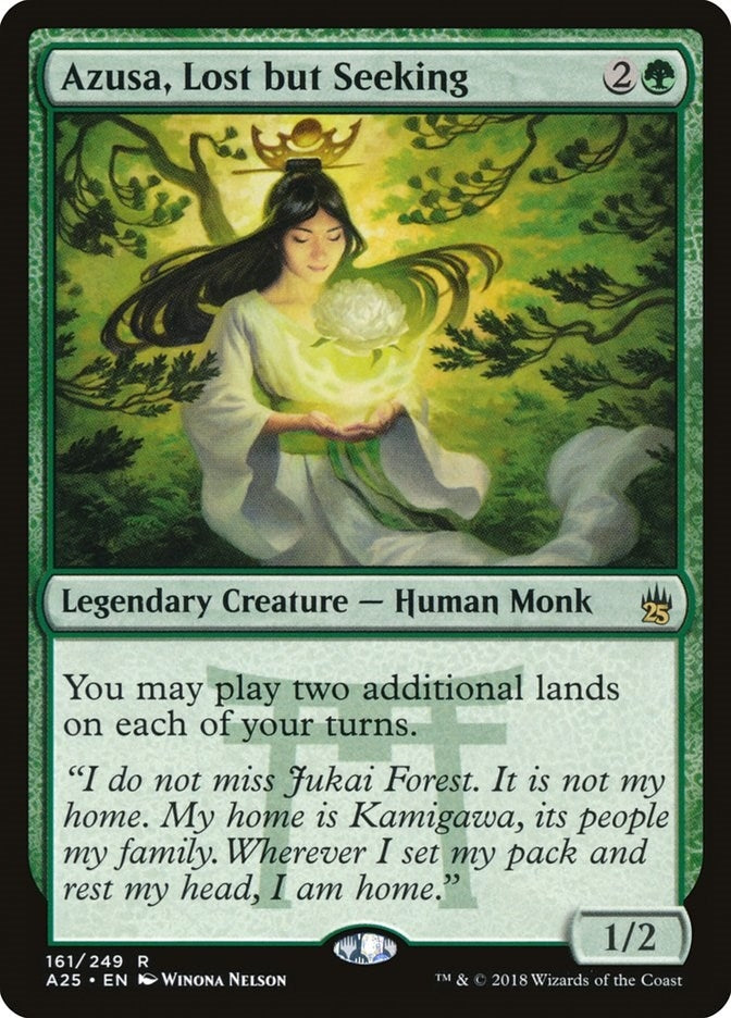 Image for Azusa, Lost but Seeking (161) [Masters 25] - Magic: The Gathering