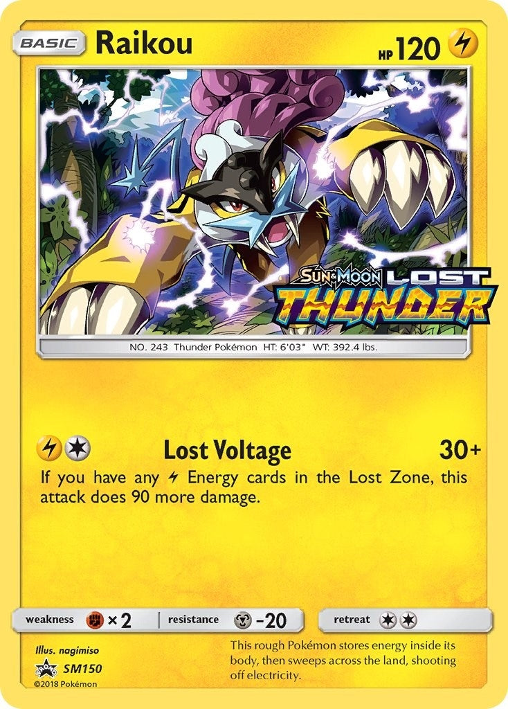 Image for Raikou - SM150 (Prerelease) (SM150) [SM Promos] - Pokemon