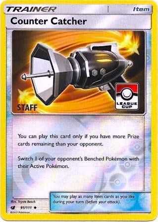Image for Counter Catcher - 91/111 (League Cup) [Staff] (091/111) [League & Championship Cards] - Pokemon
