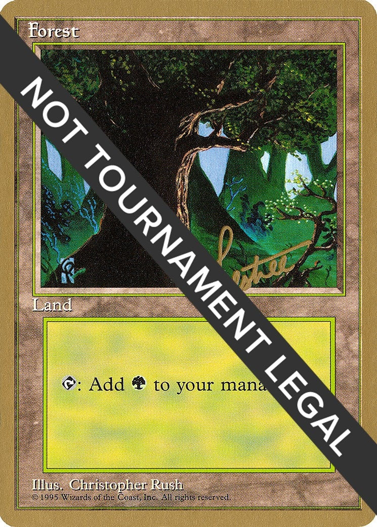 Image for Forest (C) - 1996 Bertrand Lestree (4ED) [World Championship Decks] - Magic: The Gathering