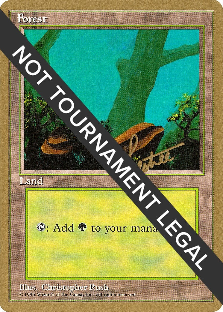 Image for Forest (A) - 1996 Bertrand Lestree (4ED) [World Championship Decks] - Magic: The Gathering