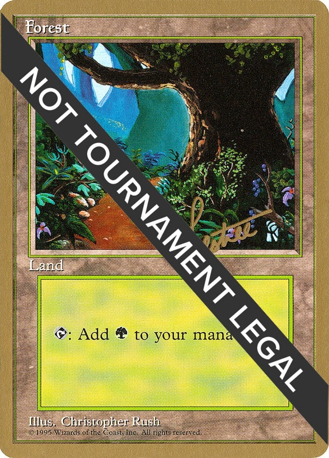 Image for Forest (B) - 1996 Bertrand Lestree (4ED) [World Championship Decks] - Magic: The Gathering