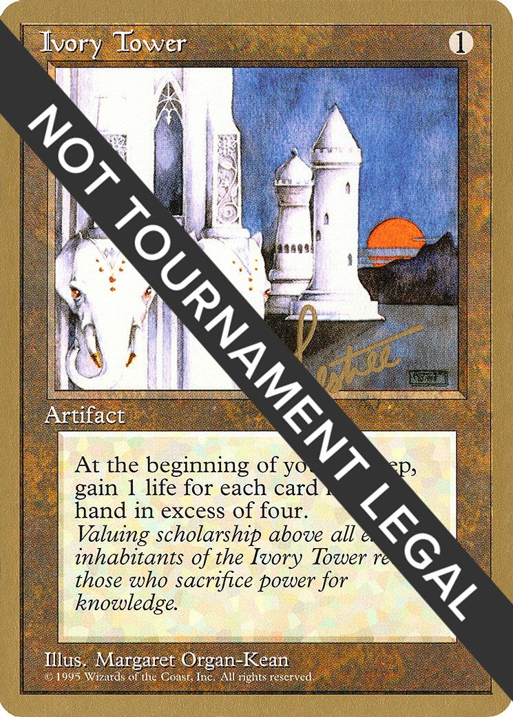 Image for Ivory Tower - 1996 Bertrand Lestree (4ED) [World Championship Decks] - Magic: The Gathering