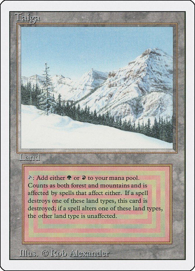 Image for Taiga [Revised Edition] - Magic: The Gathering