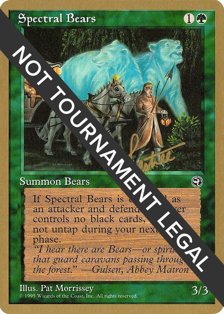 Image for Spectral Bears - 1996 Bertrand Lestree (HML) [World Championship Decks] - Magic: The Gathering