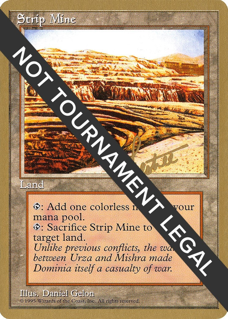 Image for Strip Mine - 1996 Bertrand Lestree (4ED) [World Championship Decks] - Magic: The Gathering