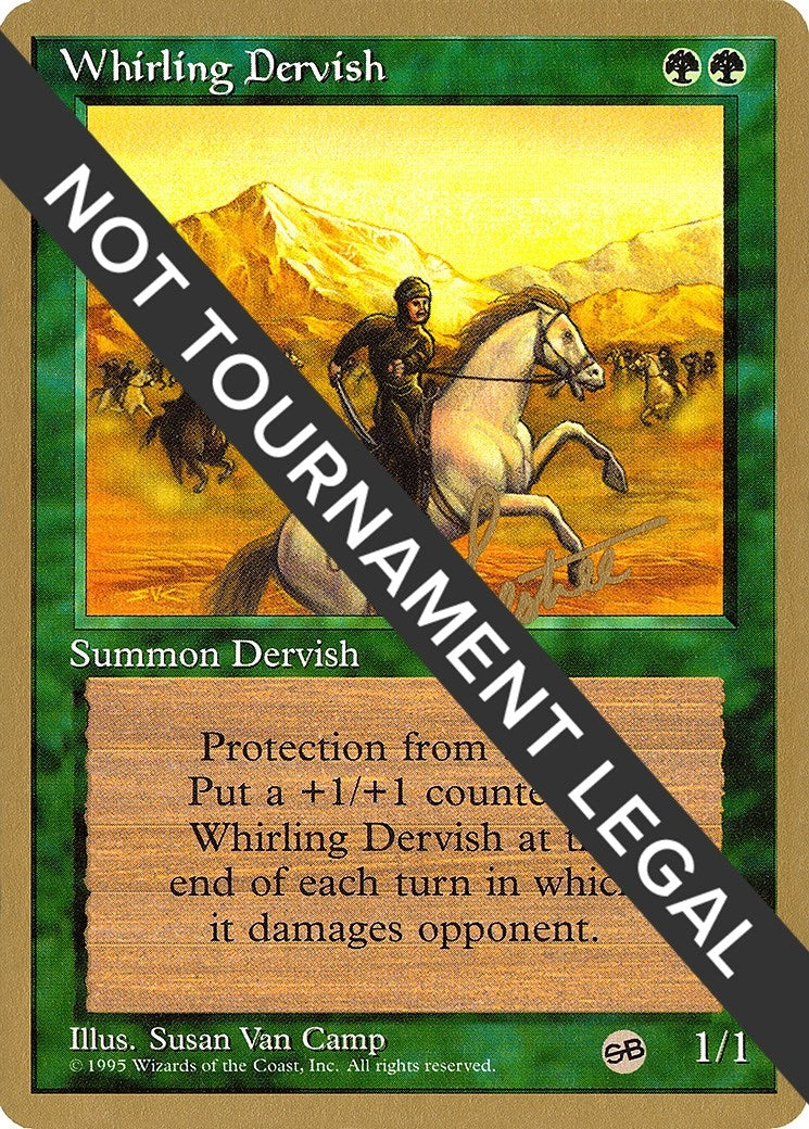 Image for Whirling Dervish - 1996 Bertrand Lestree (4ED) (SB) [World Championship Decks] - Magic: The Gathering