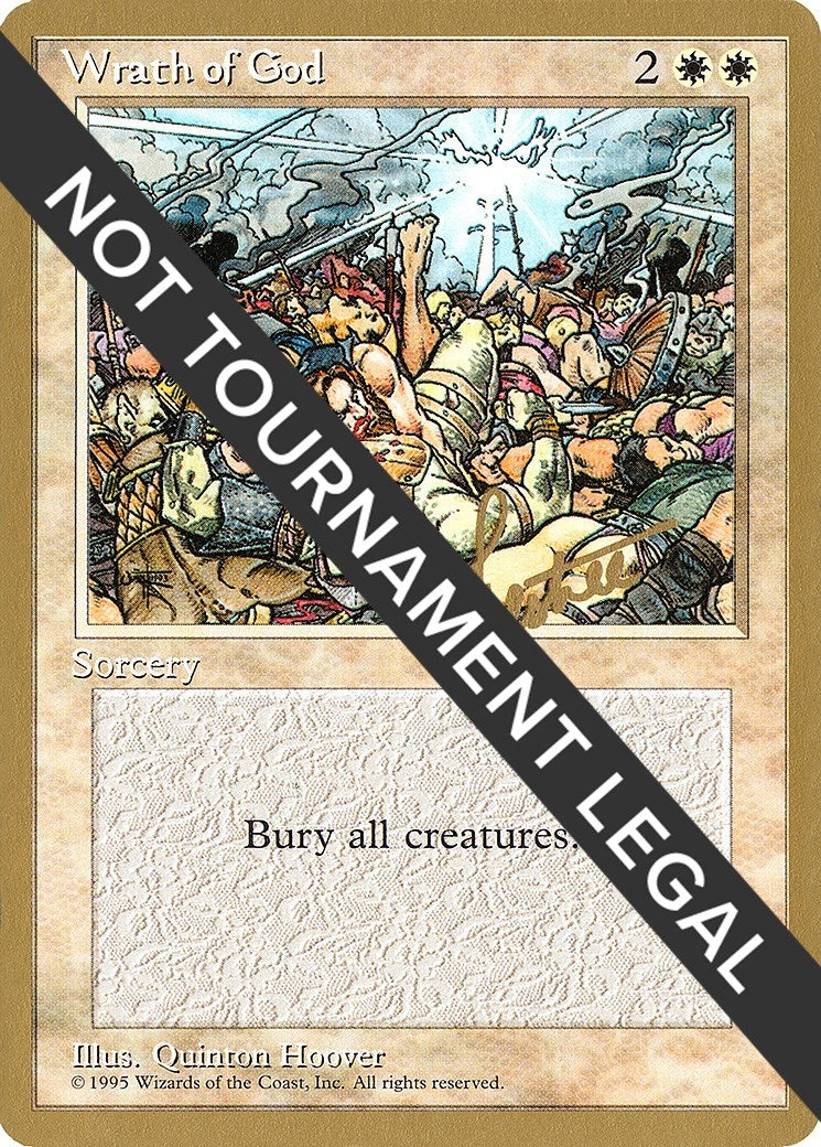 Image for Wrath of God - 1996 Bertrand Lestree (4ED) [World Championship Decks] - Magic: The Gathering