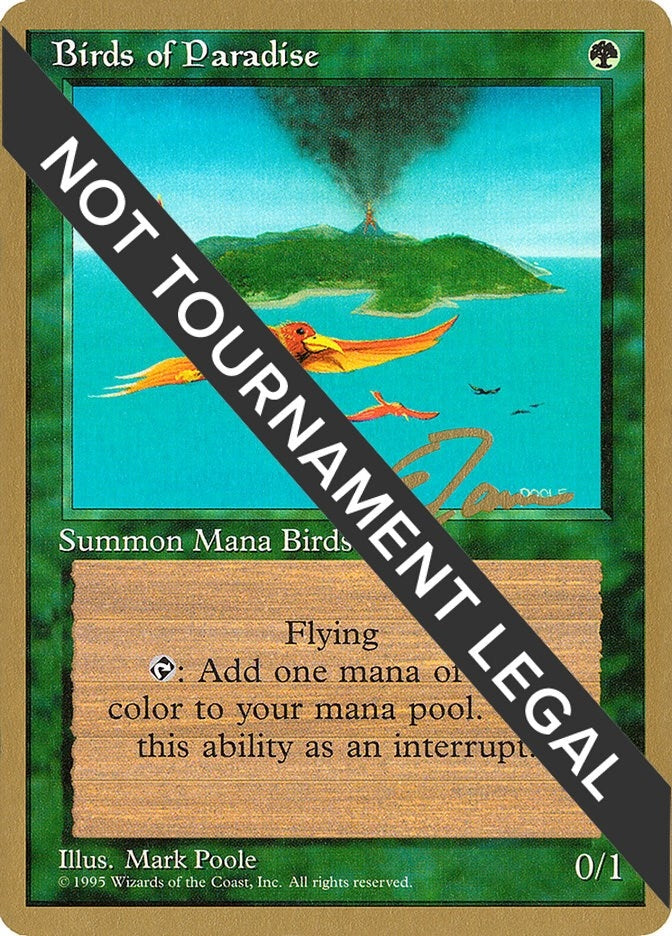Image for Birds of Paradise - 1996 Eric Tam (4ED) [World Championship Decks] - Magic: The Gathering