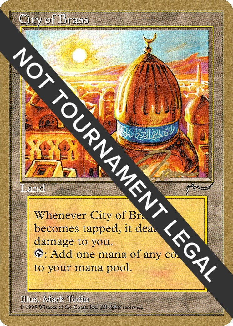 Image for City of Brass - 1996 Eric Tam (ARN) [World Championship Decks] - Magic: The Gathering