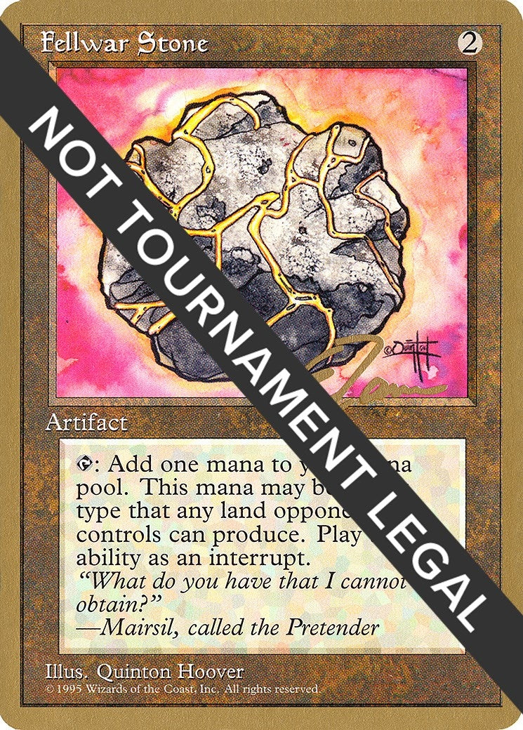 Image for Fellwar Stone - 1996 Eric Tam (4ED) [World Championship Decks] - Magic: The Gathering