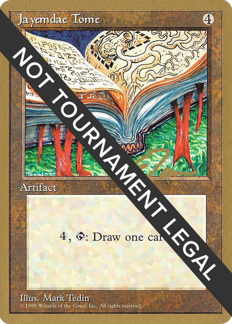 Image for Jayemdae Tome - 1996 Eric Tam (4ED) [World Championship Decks] - Magic: The Gathering