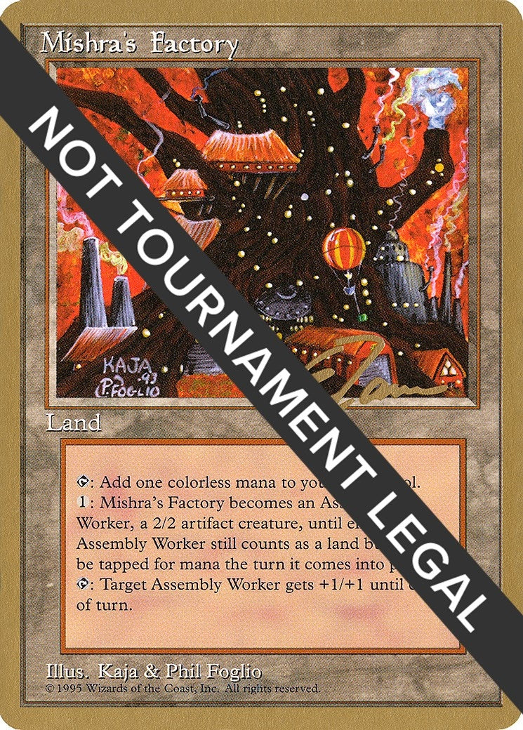 Image for Mishra's Factory - 1996 Eric Tam (4ED) [World Championship Decks] - Magic: The Gathering